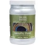 1 Qt ME657 Flash Blue Metallic Paint Collection Water-Based Decorative Metallic 