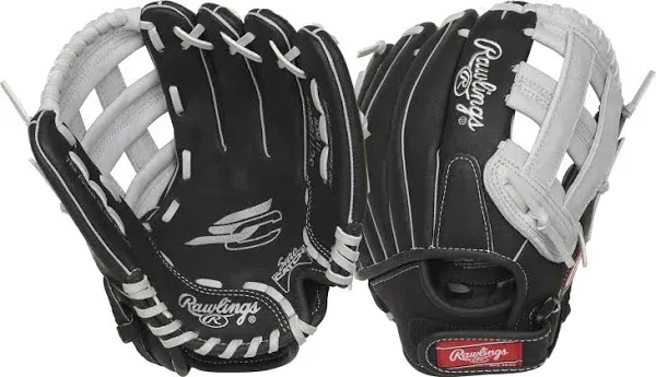 RAWLINGS  Baseball Glove 11&#034; Youth LEFTIES LHT SC110BGH Black Lefty - NWT