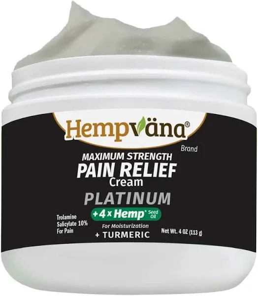 Hempvana Platinum Pain Relief Cream