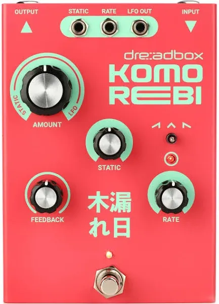 Dreadbox Komorebi Analog Chorus / Flanger Guitar Effects Pedal