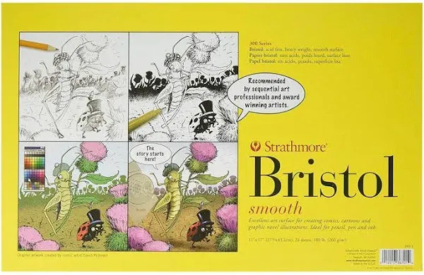 Strathmore Bristol Smooth Paper Pad