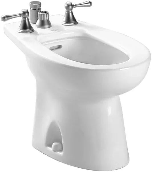 TOTO BT500B#11 Piedmont Vertical Spray Bidet, Colonial White