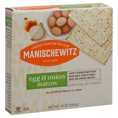 Manischewitz Matzo Egg & Onion