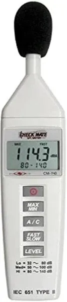 Galaxy Audio CM-140 Check Mate SPL Meter