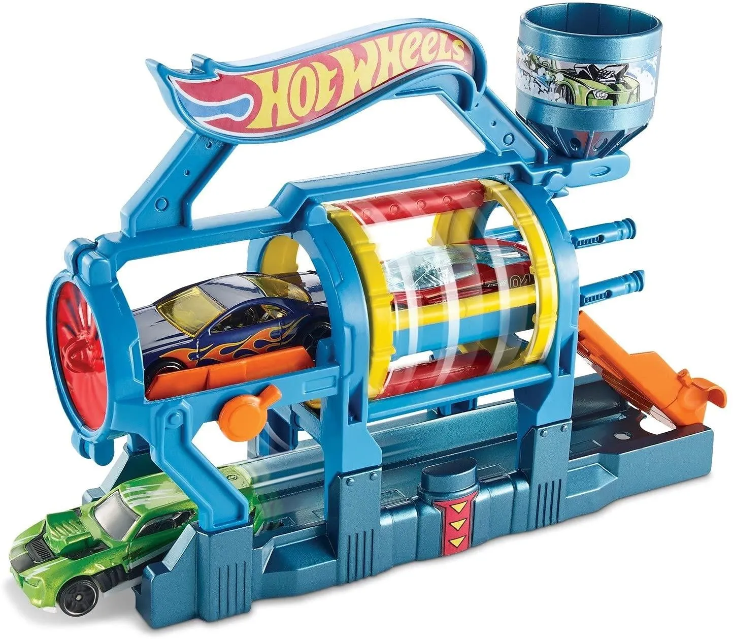 Hot Wheels Turbo Jet Car Wash Playset