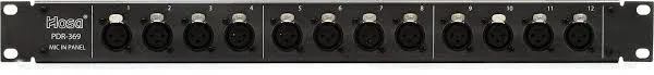 Hosa PDR369 PDR-369 XLR Patch Bay | Reverb