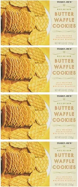 Trader Joe's Belgian Butter Waffle Cookies