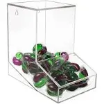 Laundry Pods Container, Acrylic Candy Dispenser with 2 Lid, Dishwasher Pod 