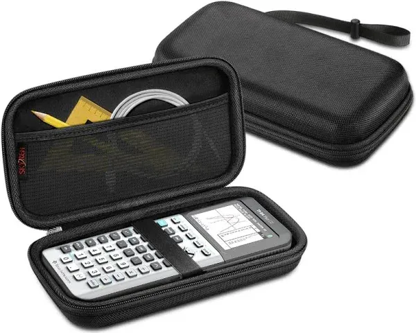 Graphing Calculator Carrying Case for TI-84 Plus CE, Hard EVA Shockproof Prot...