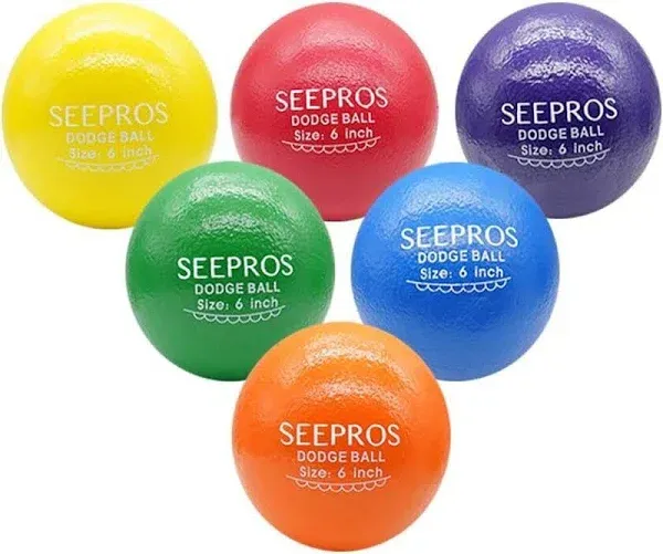 SEEPROS Foam Dodgeball Set