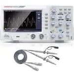 HANMATEK 110mhz Bandwidth dos1102 Digital Oscilloscope with 2 Channels and Screen 7 inch / 18 cm