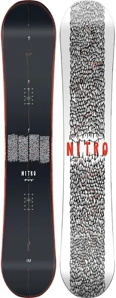 Nitro T1 X FFF Men&#039;s Park Snowboard, 155cm MY24