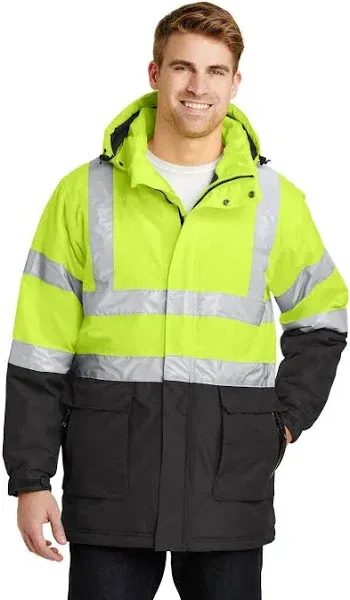 Port Authority ANSI 107 Class 3 Safety Heavyweight Parka