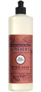 Mrs. Meyer's Clean Day Dish Soap, Fall Leaves (16 fl oz)