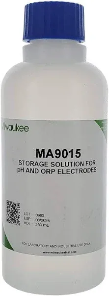 Milwaukee MA9015 Storage Solution for pH / ORP Electrode