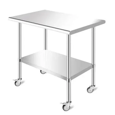 Stainless Steel Commercial Workstations Kitchen Prep Table