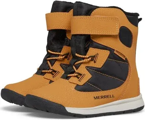 Merrell Snow Bank Jr. Waterproof Leather Boots