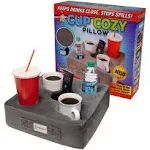 Cup Cozy Pillow Cup Holder Gray, Size: Small