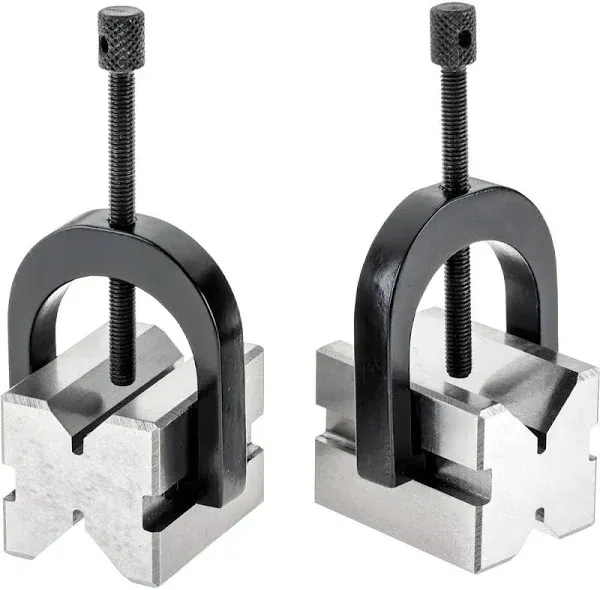 Grizzly H5608 V-Block Pair with Clamps