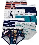 Carters Little Boys 7-pk. Safari Cotton Briefs Multi 6-7