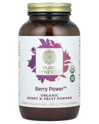 The Synergy Company, Berry Power, Organic Berry &amp; Fruit Powder, 5.3 oz (150 g)