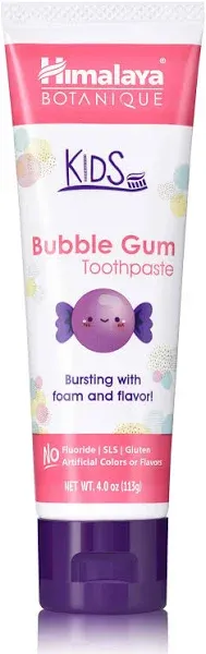 Himalaya Kids Bubble Gum Toothpaste (4 oz)