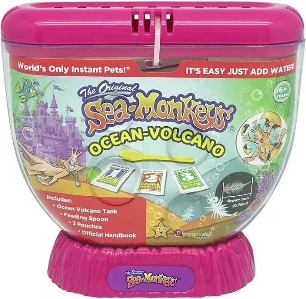 Amazing Live Sea-Monkeys Ocean Volcano