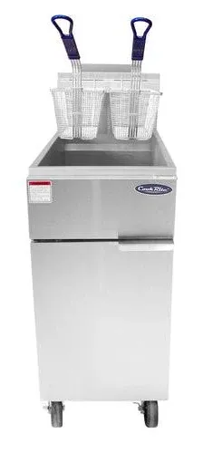 Atosa
ATFS-40-NG


Gas Floor Model Full Pot Fryer
with Controls
-