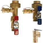 Watts 3/4" Lead Free Copper Tankless Water Heater Valve Installation Kit