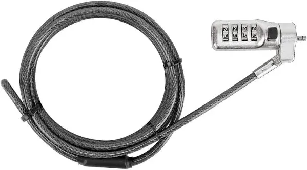 Targus DEFCON 3-in-1 Universal Resettable Combo Cable Lock