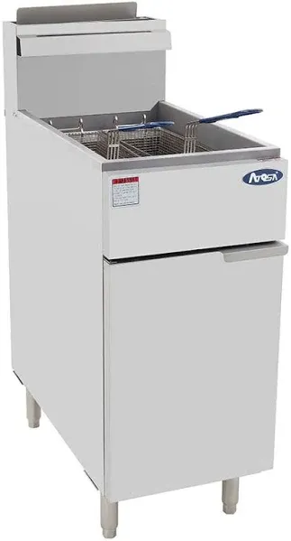 Atosa USA ATFS-40 Floor Model Natural Gas Fryer