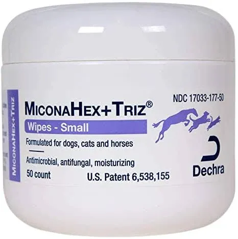 Dechra MiconaHex Triz Wipes