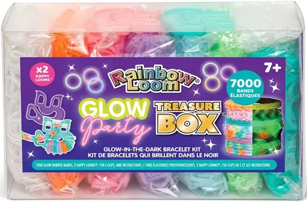 Rainbow Loom: Glow-In-The-Dark Treasure Box Jewelry Kit