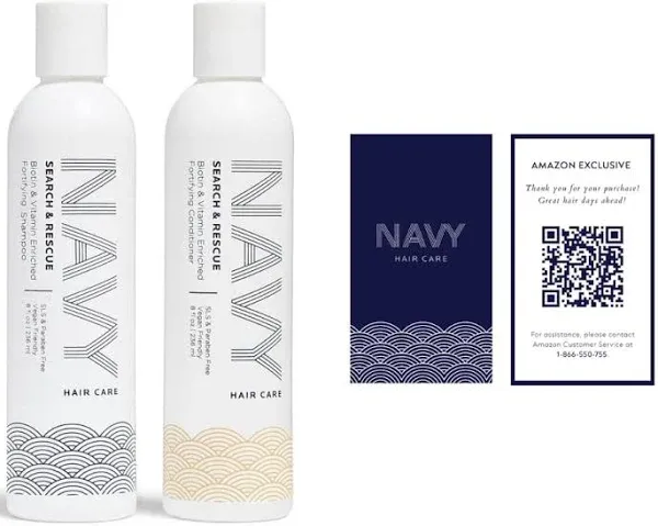 Navy Hair Care Search and Rescue Shampoo