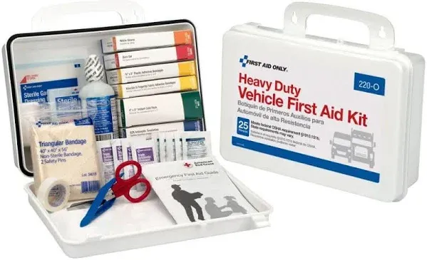 First Aid Only 85 Vehicle Bulk First Aid Kit (220-O)