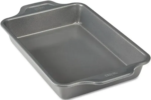 All-Clad Pro-Release Nonstick Baking Pan 9x13 Inch Oven Safe 450F Half Sheet, Cookie Sheet, Muffin Pan, Cooling & Baking Rack, Round Cake Pan, Loaf Pan, Baking Pan Grey