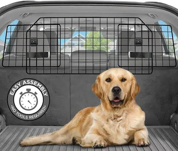 Pawple Dog Barrier, Car & SUV Adjustable Pet Barrier, Universal Fit