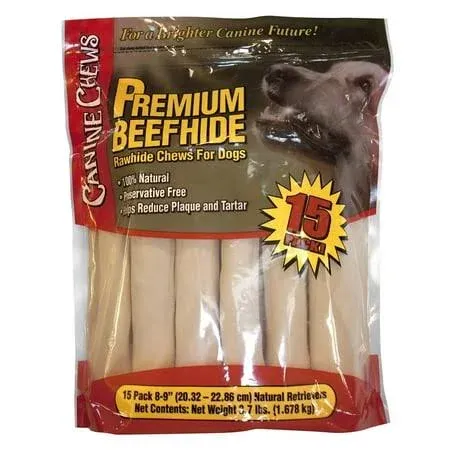 Sam's Club Canine Chews Premium All-Natural Beef Hide Canine Retrievers