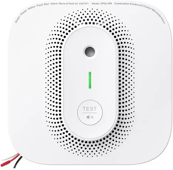 X-Sense Voice Location Wireless Interconnected Smoke and Carbon Monoxide Combination Alarm