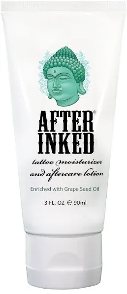 After Inked Tattoo Aftercare Care Lotion Balm Cream Best for New Tattoos Vegan 