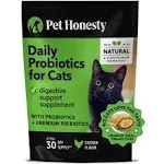 Pet Honesty Probiotics Gut & Immune Health Dual Textured Chews for Cats (3.7 oz)