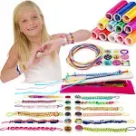 IQKidz Friendship Bracelet Maker Kit Making Bracelets Craft Toys for Girls Age 812 Yrs Cool Birthday Gifts for 7 9 10 11