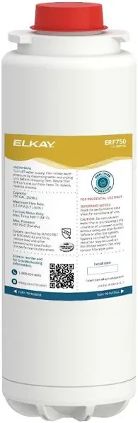 Elkay ERF750 Watersentry Replacement Filter For Elkay Bottle Fillers