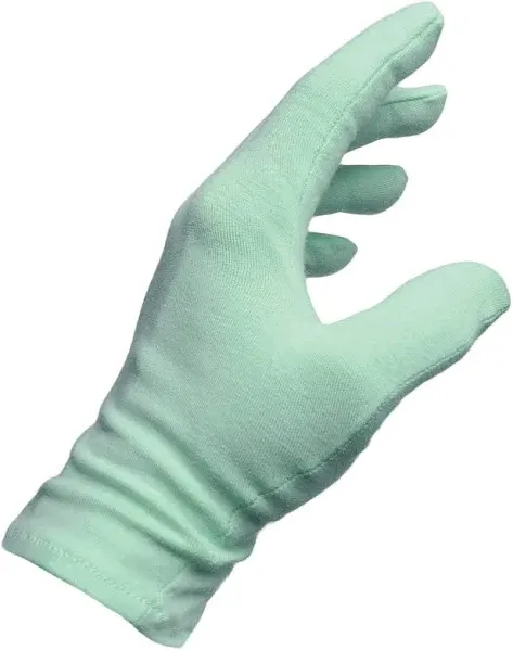 Malcolm's Miracle Moisturizing Gloves Made in The USA Green (Small)