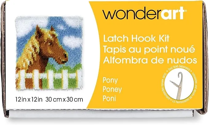 Caron Wonderart Latch Hook Kit