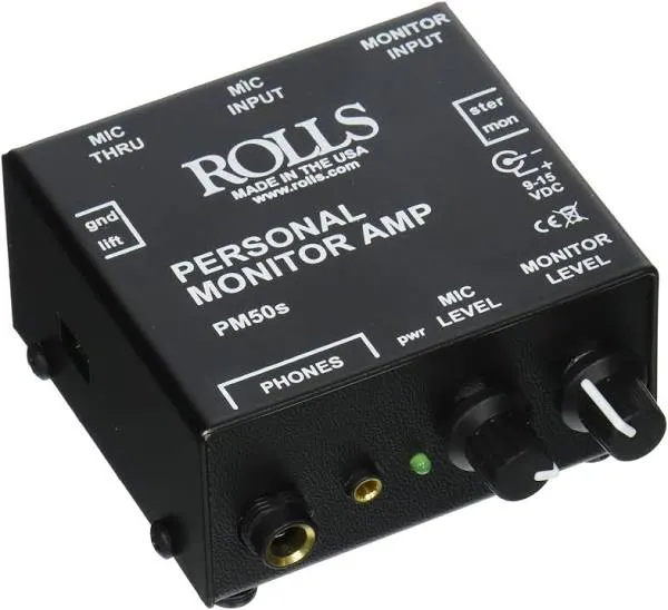 Rolls PM50se Headphone Personal Amplifier