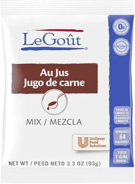 LeGout Instant Au Jus Mix 3.3 Ounce