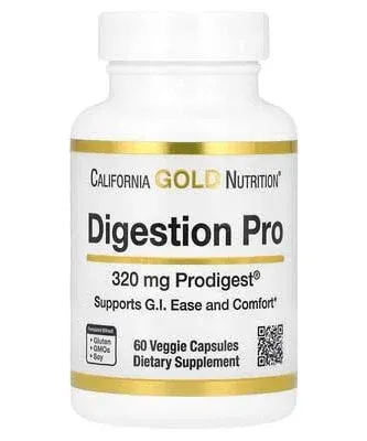 California Gold Nutrition Digestion Pro ProDigest Veggie Capsules