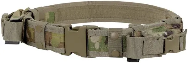 Condor Scorpion OCP Tactical Belt with Detachable Pistol Mag Pouches