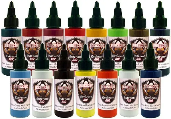 Airbrush Extreme Air Paint Bottles, 2-Ounce, Standard Color